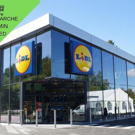 Grand T2 Jardin Wifi Parking Proche Gare Appartement Saint-Quentin  Buitenkant foto
