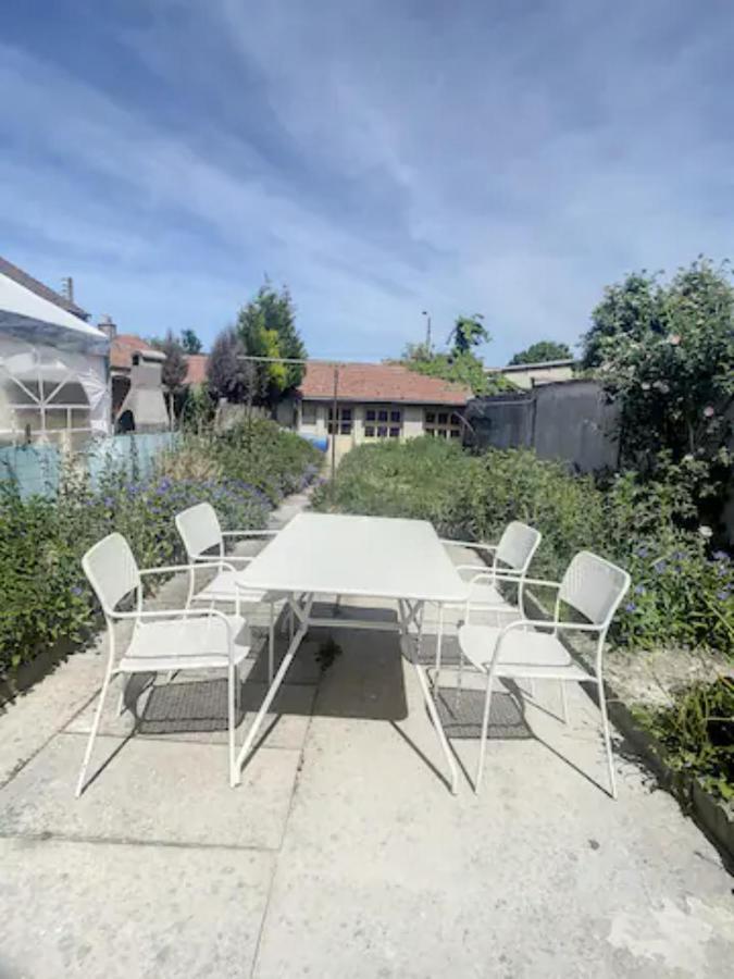 Grand T2 Jardin Wifi Parking Proche Gare Appartement Saint-Quentin  Buitenkant foto